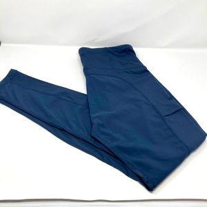 Kuhl Toasty Transcendr Leggings Navy Blue Pocket Women’s S